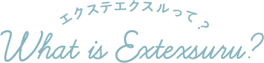 エクステエクスルって？ What is Extexsuru?